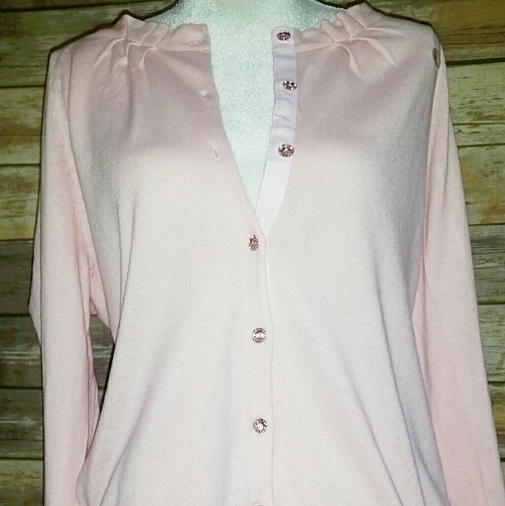 NY&CO Baby Pink Cardigan NWT